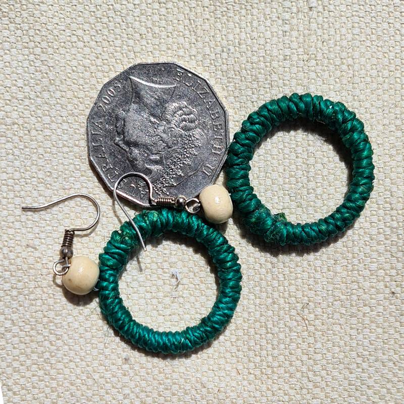 Ear Ring Round - GRN